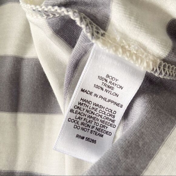 Express lace striped dolman top - Picture 4 of 5